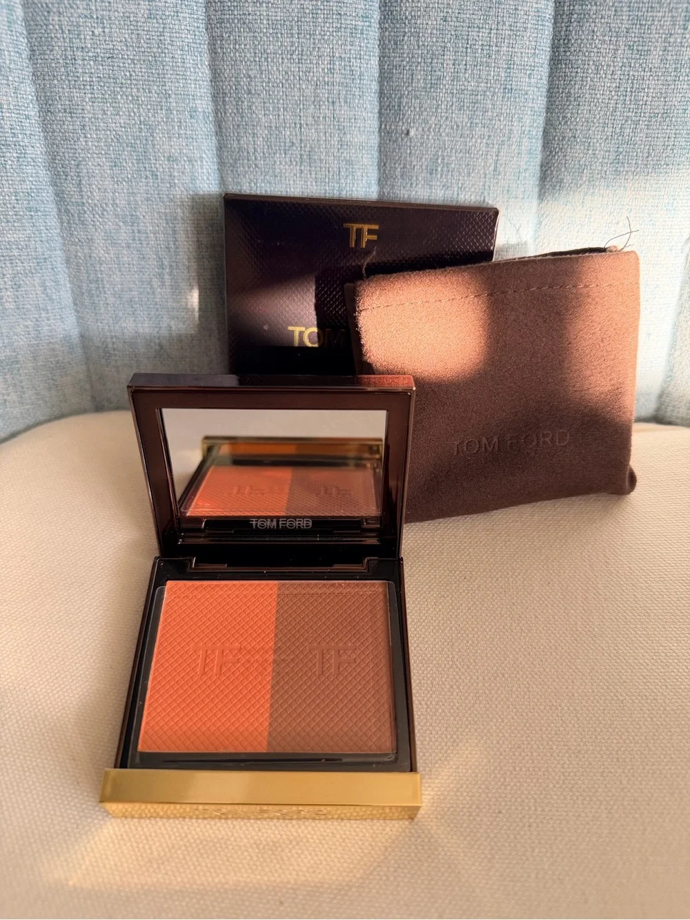 🍑NEW TOM FORD Shade & Illuminate Blush 03 Peach Poison .22 Oz.